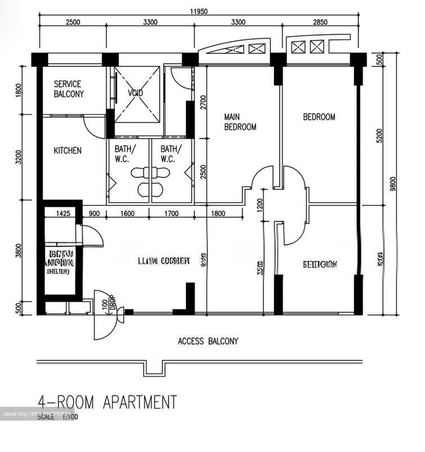 Blk 226A Compassvale Vista (Sengkang), HDB 4 Rooms #611724361